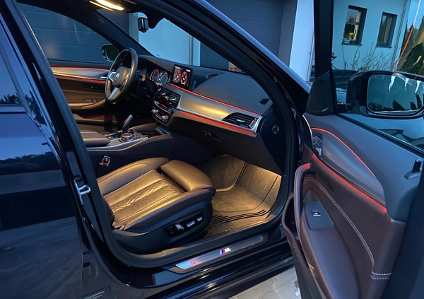 BMW Seria 5 cena 129900 przebieg: 176000, rok produkcji 2018 z Libiąż małe 352